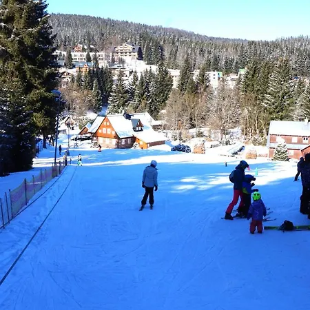 Horsky Rodinny Apartman: Mountain Family Retreat With Wellness & Terrace * Harrachov