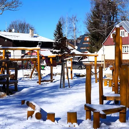 Horsky Rodinny Apartman: Mountain Family Retreat With Wellness & Terrace * Harrachov